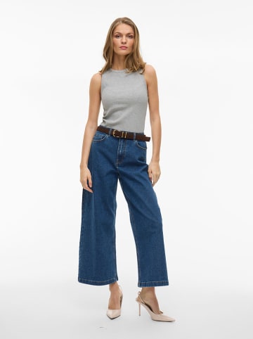 Vila Top "Sola" w kolorze szarym