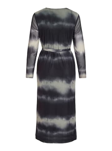 Vila Kleid "Volettis" in Schwarz/ Grau