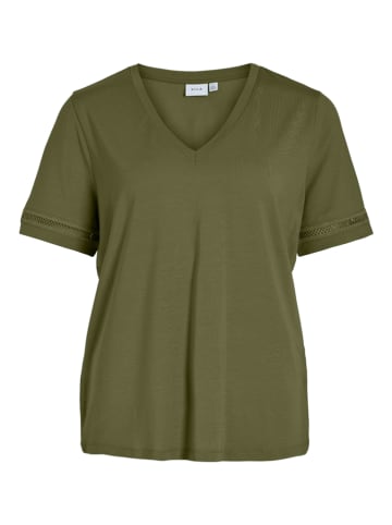 Vila Koszulka w kolorze khaki