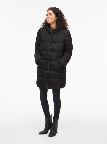 Vila Płaszcz zimowy "Vikarla" w kolorze czarnym