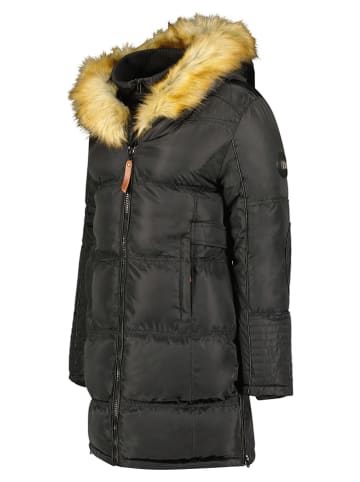 Maison Montaigne Płaszcz zimowy "Beautimai" w kolorze czarnym