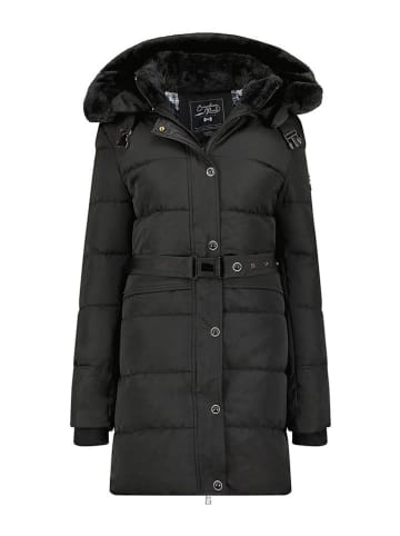 Canadian Peak Wintermantel "Bettineak" in Schwarz