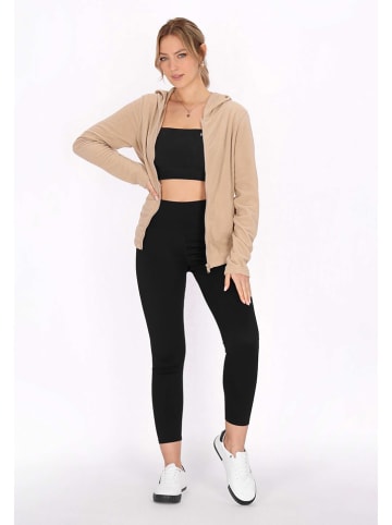 Schmuddelwedda Fleecejacke in Beige