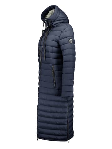 Geographical Norway Wintermantel "Azule" donkerblauw