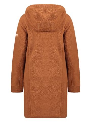 Geographical Norway Płaszcz polarowy "Tartine" w kolorze karmelowym