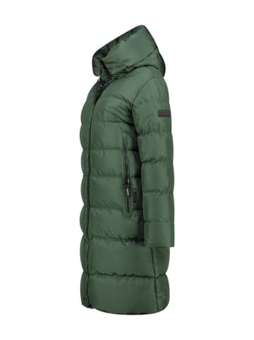 Canadian Peak Płaszcz zimowy "Aprileak" w kolorze ciemnozielonym