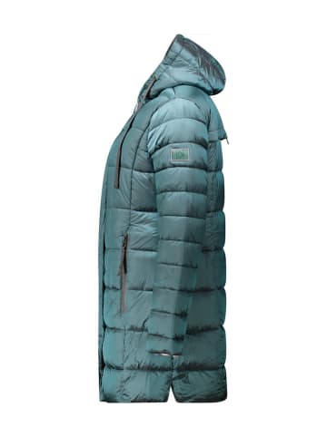 Canadian Peak Płaszcz zimowy "Bullieak" w kolorze turkusowym