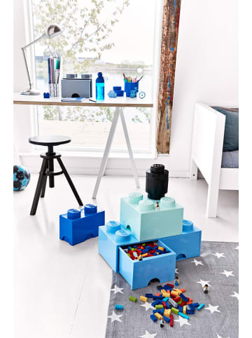 LEGO Aufbewahrungsbox "Brick 4" in Hellblau - (B)25 x (H)18 x (T)25 cm