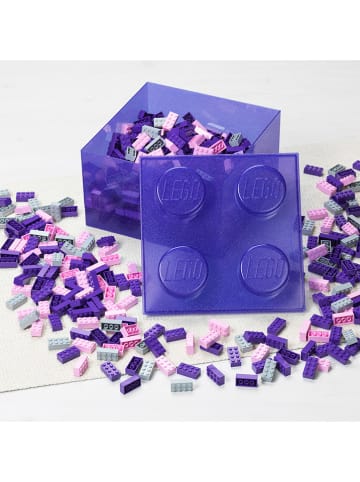 LEGO Opbergbox "Brick 4" paars - (B)25 x (H)18 x (D)25 cm