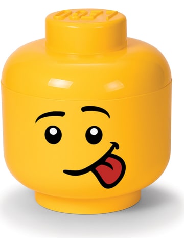 LEGO Opbergbox "Silly" geel - (H)27,1 x Ø 24 cm