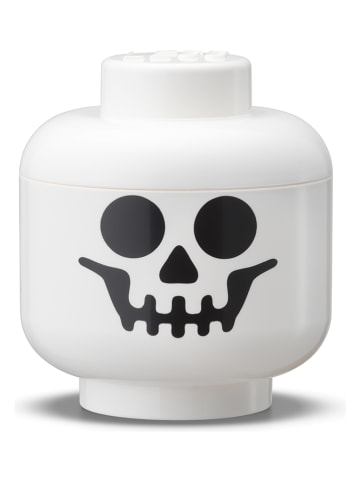 LEGO Opbergbox "Skeleton" wit - (H)12,3x Ø 10,5 cm