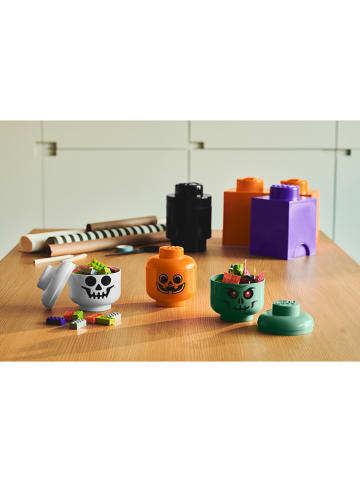 LEGO Opbergbox "Skeleton" wit - (H)12,3x Ø 10,5 cm