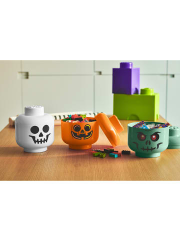 LEGO Opbergbox "Skeleton" groen - (H)12,3x Ø 10,5 cm