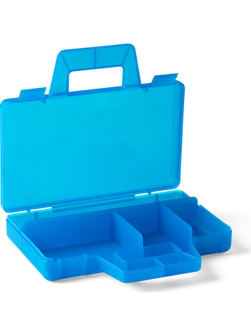 LEGO Sortierkoffer "Case to go" in Hellblau - (B)19 x (H)3,5 x (T)16 cm