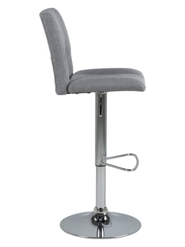 Actona 2-delige set: barkrukken "Sylvia" grijs - (B)41,5 x (H)115 x (D)52 cm