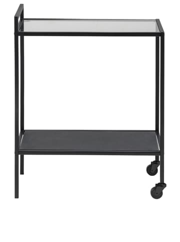 Actona Serveerwagen "Seaford" zwart - (B)60 x (H)75 x (D)30 cm