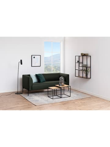 Actona Wandmeubel "Seaford" eikenkleurig/zwart - (B)75 x (H)91 x (D)20 cm