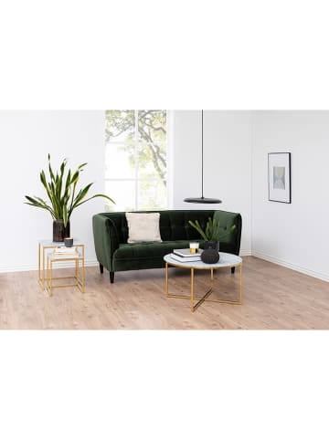 Actona Stoliki (2 szt.) "Alisma" w kolorze złoto-białym