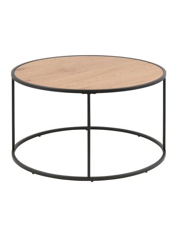 Actona Couchtisch "Seaford" in Schwarz/ Wildeiche - (H)45 cm