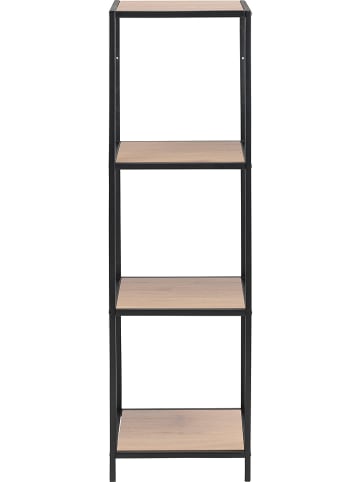 Actona Kast "Seaford" lichtbruin/zwart - (B)37 x (H)119,5 x (D)35 cm