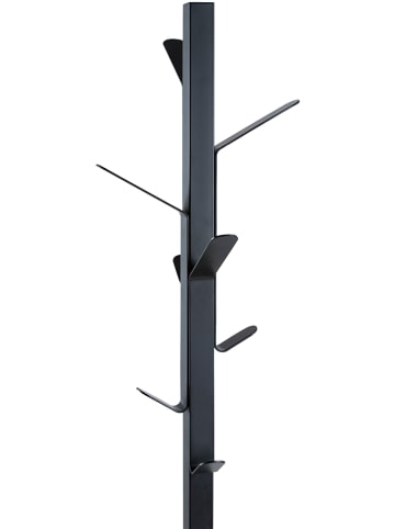 Actona Wieszak "Vinson" w kolorze czarnym na ubrania - 50 x 181 x 50 cm