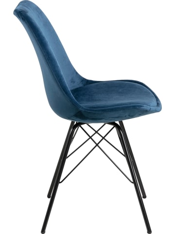Actona 2er-Set: Esszimmerstühle "Eris" in Blau - (B)48,5 x (H)85,5 x (T)54 cm