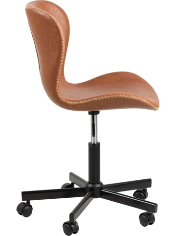 Actona Krzesło biurowe "Batilda" w kolorze jasnobrązowym - 48 x 87 x 54 cm