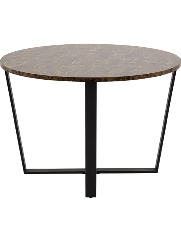 Actona Eettafel "Amble" bruin - (H)75 x Ø 110 cm