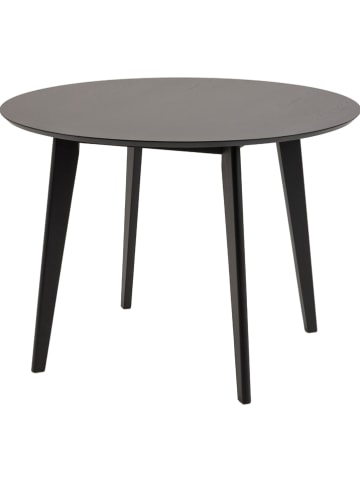 Actona Esstisch "Roxby" in Schwarz - (H)76 x Ø 105 cm