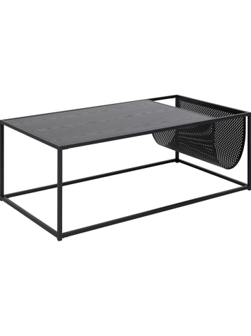 Actona Salontafel "Seaford" zwart/grijs - (B)110 x (H)40 x (D)60 cm