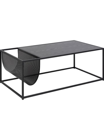 Actona Ława "Seaford" w kolorze szaro-czarnym - 110 x 40 x 60 cm