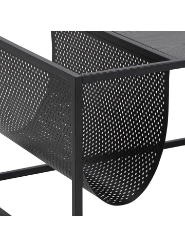 Actona Salontafel "Seaford" zwart/grijs - (B)110 x (H)40 x (D)60 cm