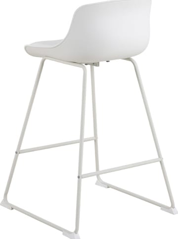 Actona 2er-Set: Barhocker "Tina" in Weiß - (B)50 x (H)84 x (T)49 cm