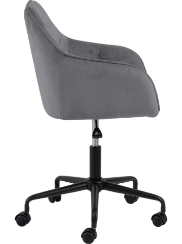 Actona Bureaustoel "Brooke" donkergrijs - (B)59 x (H)88,5 x (D)58,5 cm