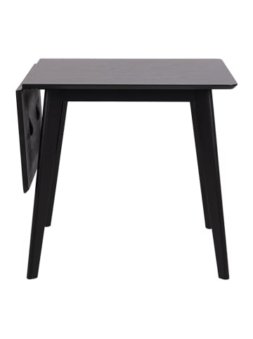Actona Stół "Roxby" w kolorze czarnym do jadalni - 120 x 76 x 80 cm