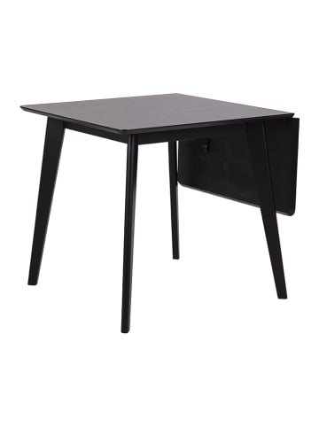 Actona Eettafel "Roxby" zwart - (B)120 x (H)76 x (D)80 cm