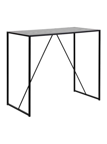 Actona Battafel "Seaford" grijs/zwart - (B)150 x (H)105 x (D)60 cm