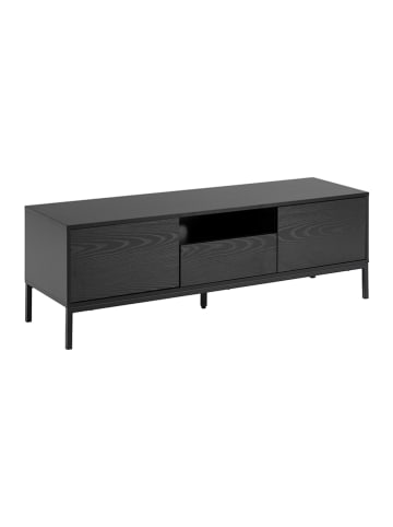 Actona TV-meubel "Seaford" zwart - (B)140 x (H)45 x (D)40 cm