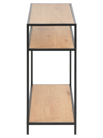 Actona Sidetable "Seaford" beige/zwart - (B)100 x (H)79 x (D)35 cm