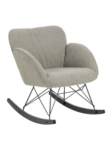 Actona Schommelstoel "Kelsey" taupe - (B)67,5 x (H)80 x (D)90 cm