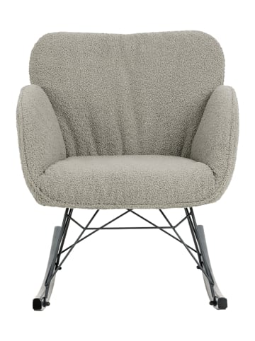 Actona Fotel bujany "Kelsey" w kolorze szarobrązowym - 67,5 x 80 x 90 cm