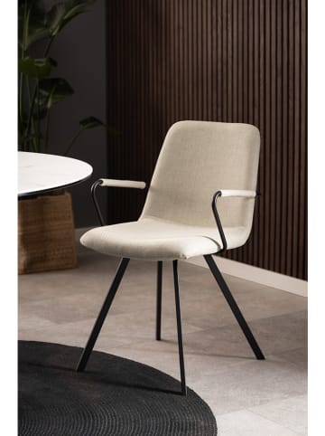 Actona 2er-Set: Esszimmerstühle "Selina" in Beige - (B)55,5 x (H)85 x (T)50,5 cm