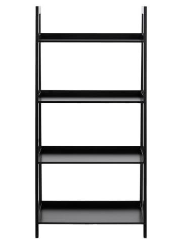 Actona Boekenkast "Wally" zwart - (B)63 x (H)130 x (D)40 cm