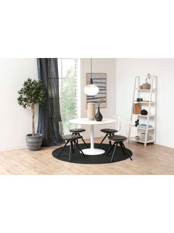 Actona Regał "Wally" w kolorze białym na książki - 63 x 180 x 40 cm