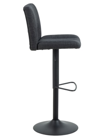 Actona 2er-Set: Barhocker "Sylvia" in Dunkelgrau - (B)41,5 x (H)115 x (T)52 cm