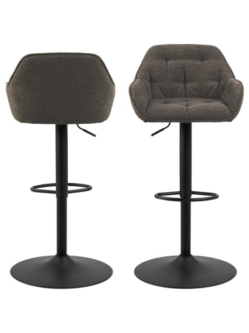 Actona 2-delige set: barkrukken "Brooke" taupe - (B)52 x (H)109 x (D)52 cm