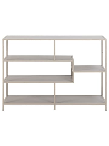 Actona Boekenkast "Seaford" lichtgrijs - (B)114 x (H)78 x (D)35 cm