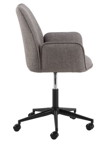 Actona Bureaustoel "Glenda" lichtgrijs/bruin - (B)59,5 x (H)99 x (D)61,5 cm