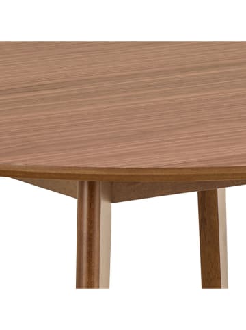 Actona Stół "Roxby" w kolorze jasnobrązowym do jadalni - wys. 76 x Ø 105 cm