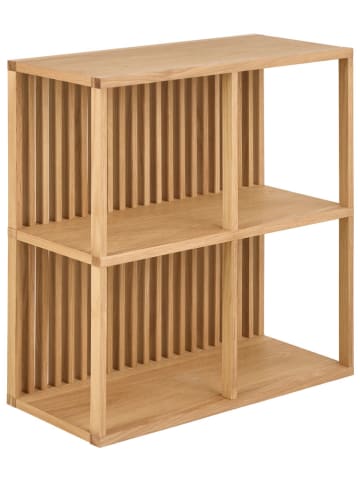 Actona Regał ścienny "Wellington" w kolorze jasnobrązowym - 67 x 69 x 31 cm